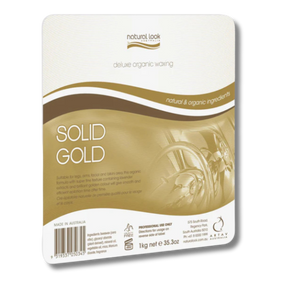 Natural Look Solid Gold Hot Wax - 1kg