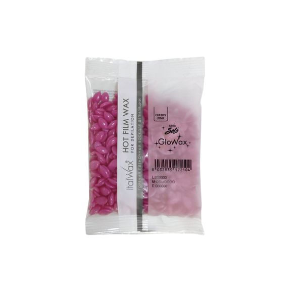 ItalWax Glowax Cherry Pink Hot Wax - 100g