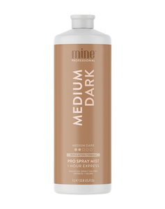 Mine Tan Medium Dark Tanning Mist - 1L