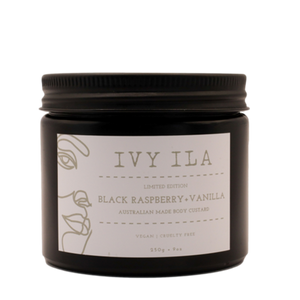 IVY ILA - Body Custard: Black Raspberry 250g (Limited Edition)