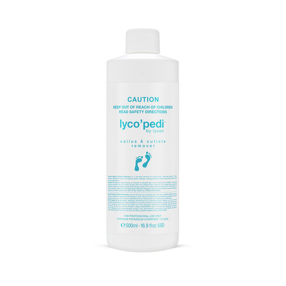 Lyco'pedi Callus & Cuticle Remover 500ml