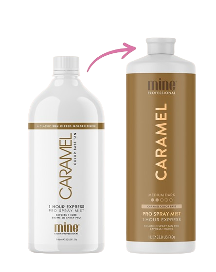 Mine Tan Caramel Tanning Mist - 1L