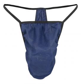 Male G-Strings Navy - 50pk