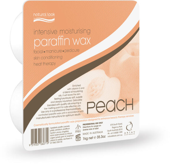 Natural Look Peach Paraffin - 1kg