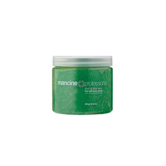 Mancine Kiwi & Aloe Hot Salt Scrub - 520gm