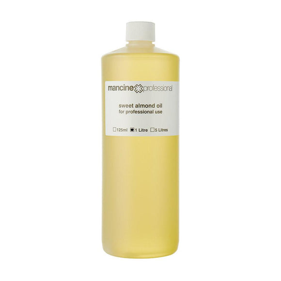 Mancine Sweet Almond Massage Oil - 1ltr