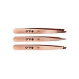 Caron Grip Rose Gold Tweezers